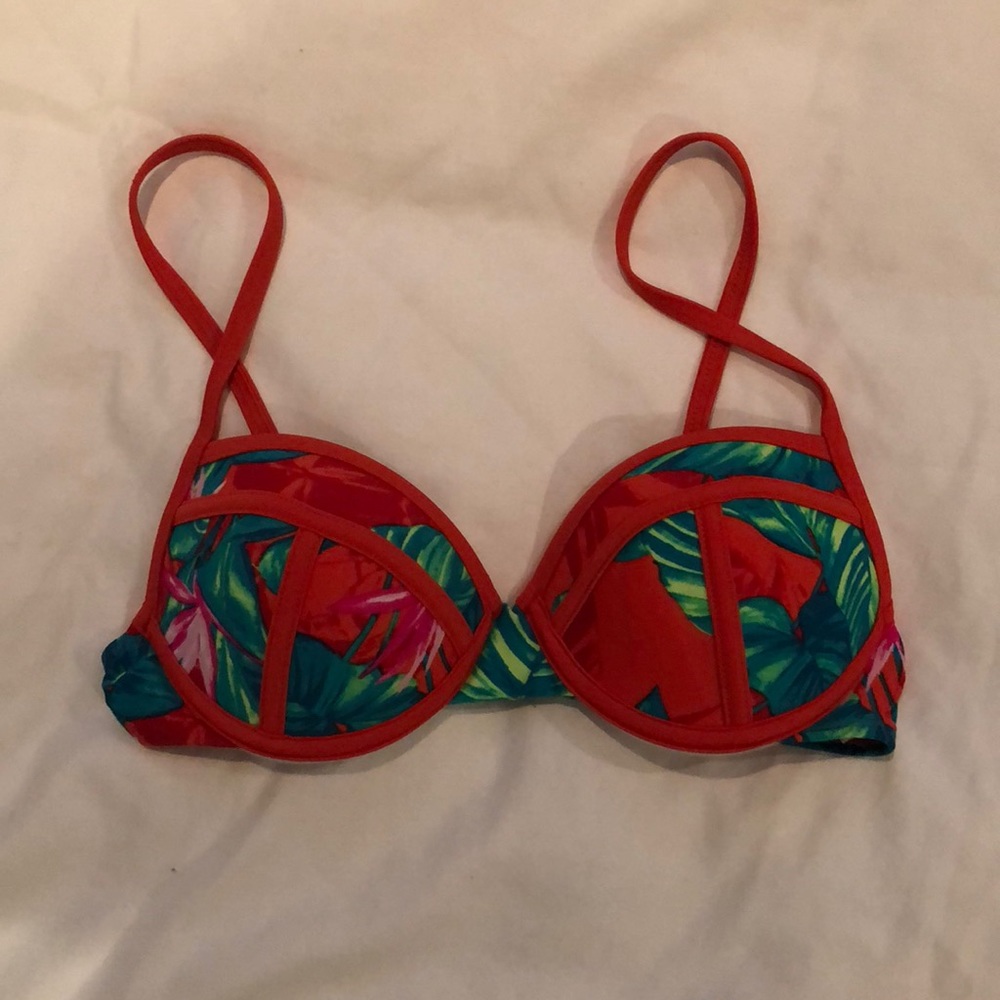 Tropical bra bikini